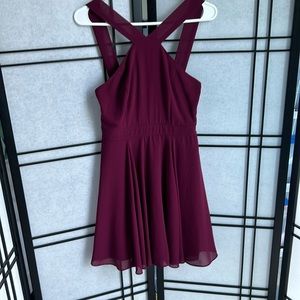 Lulu’s Maroon Dress
